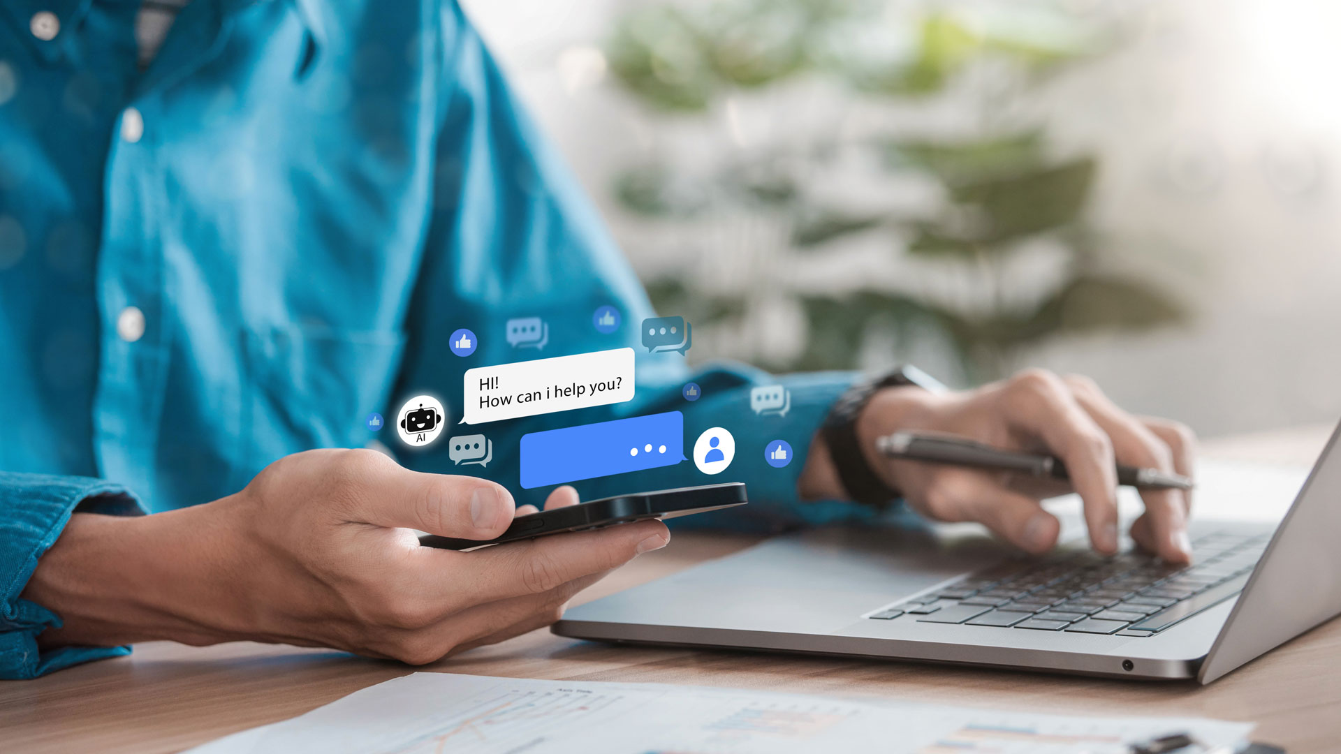 AI agent vs answering service comparison